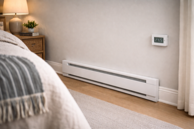 Baseboard heater installation in Ottawa