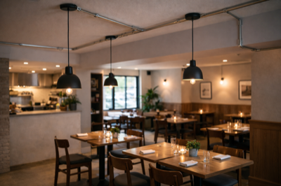 Restaurant electrical installation in Ottawa